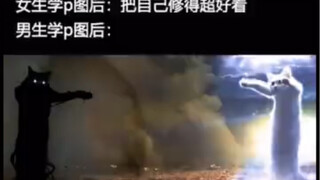 بعد أن تعلمت الفتيات التعديل على الصور، مقارنةً بما إذا تعلم الفتيان التعديل على الصور...