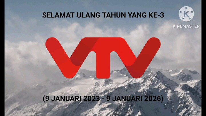 Selamat Ulang Tahun Yang Ke-3 VTV INDONESIA (9 Januari 2023 - 9 Januari 2026)