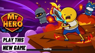 Play This New Game! Mr. Hero - Idle RPG Gameplay iOS Android