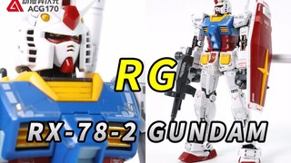 联邦军的白色流星！开箱 万代RG01 机动战士RX-78-2元祖高达