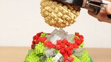 Winter comes suddenly! Say goodbye to summer with honeydew melon smoothie! 【LEGO Stop Motion Animati