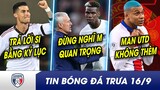 TIN BÓNG ĐÁ TRƯA 16/9: Messi gọi, Ronaldo trả lời bằng loạt KỶ LỤC? HLV Pháp nói phũ về Pogba