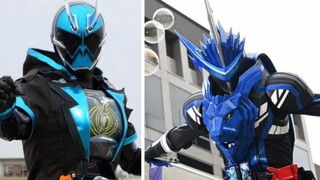 Saber's new spin-off Kamen Rider Spectre and Kamen Rider Blades usher in a collaboration