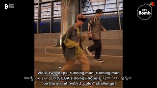 J-Hope & Jimin Dance Challenge Sketch (English Sub)