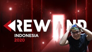 Reaction ke VIDEO REWIND INDONESIA 2020 Pas Lagi Streaming... COPYRIGHT CUKK