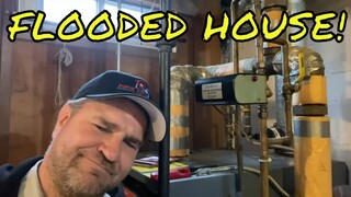 Flooded House - Steam Boiler Automatic Water Feed Valves Shouldn’t Be Installed by Plumbing Pro’s