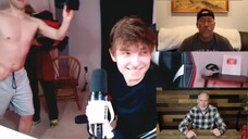 FINISHING THE *FULL* NETHERITE BEACON IN MINECRAFT HARDCORE (LIVE) Uncle Larry & Psycho Dad's React-