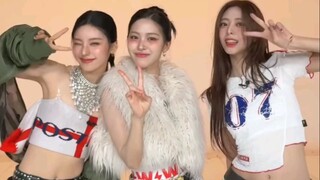 Three-person challenge! ITZY's "GOLD" dance challenge