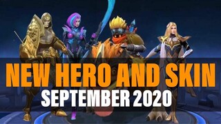 MOBILE LEGENDS ALL UPCOMING SKIN 2020 - SEPTEMBER STARLIGHT SKIN 2020