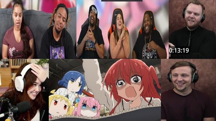 BOCCHI THE ROCK! EPISODE 3 REACTION MASHUP!!