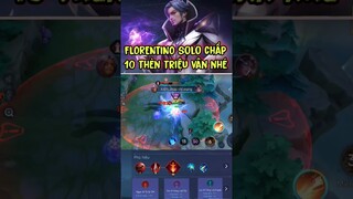 FLORENTINO solo đường top chấp 10 thèn Triệu vân và cái kết #shorts