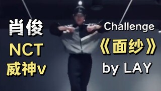 A dream collaboration! NCT/WayV lead singer Xiaojun's "Veil" dance challenge by senior LAY!