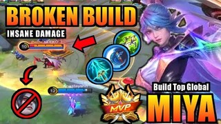 MIYA BEST BUILD 2024 | TOP GLOBAL MIYA BUILD | MIYA GAMEPLAY | MOBILE LEGENDS