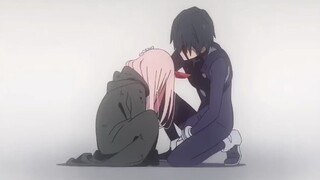 Kalimat pertama dari Zero Two Society adalah "Aku", kalimat kedua adalah "Zero Two", dan kalimat ket