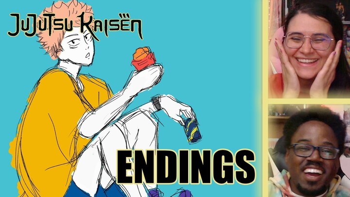 JUJUTSU KAISEN ENDINGS (1-2) BLIND REACTION | Anime ED Reaction