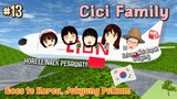 CICI FAMILY [ GOES TO KOREA, JUKYUNG PULKAM ] #13 | SAKURA SCHOOL SIMULATOR