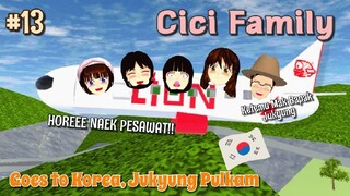 CICI FAMILY [ GOES TO KOREA, JUKYUNG PULKAM ] #13 | SAKURA SCHOOL SIMULATOR