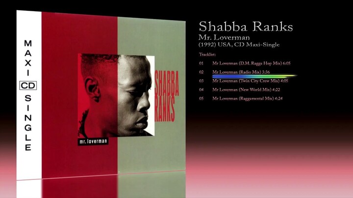 Shabba Ranks (1992) Mr. Loverman [CD Maxi-Single]