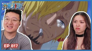 PUDDING YOU B*TCH | One Piece Episode 817 Couples Reaction & Discussion