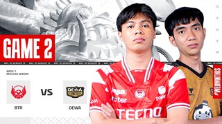 BIGETRON ALPHA vs DEWA UNITED ESPORTS | Regular Season Week 7 Day 1 | Game 2 | #MPLIDS13
