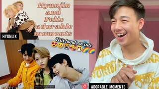 Stray Kids Hyunjin and Felix adorable moments | Stray Kids | REACTION