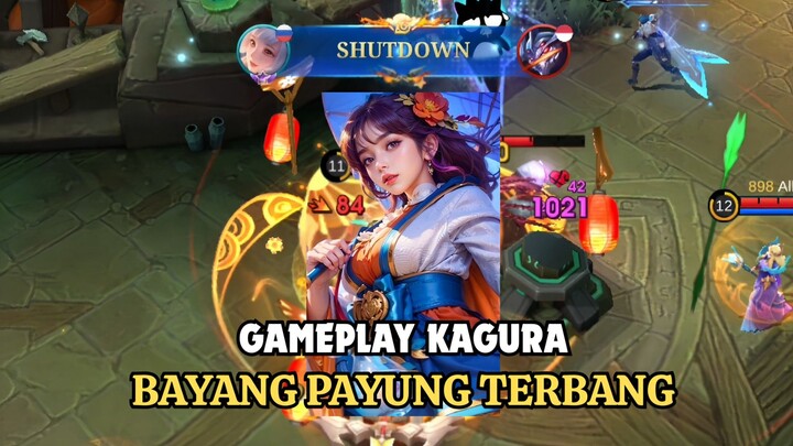 Kagura datang menggetarkan dada lawan 🤫