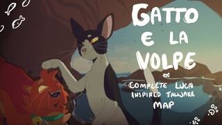 gatto e la volpe | complete luca inspired talljake map