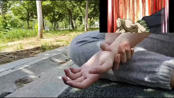 高中生翻拍jojo第四部名场面 看哭114514亿神人