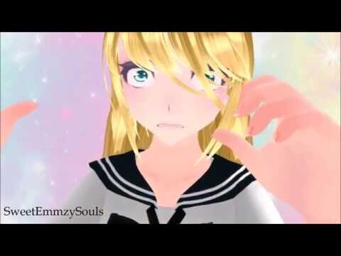 MMD ~ Battle for... POPULARITY (With Evelyn, Valerie, Yandere, Senpai & Alec)