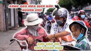 Dịch dã như vầy chỉ tội bà con mình, trên cùng một con đường mà có quá nhiều mảnh đời nghèo khổ!