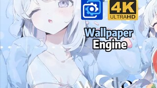 Vẽ nguệch ngoạc! Miyako siêu dễ thương, giỏi xoay eo sẽ nhảy điệu thỏ cho bạn xem! 【Wallpaper Engine