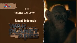 War For The Planet Of The Apes | Bertemu Bad Ape Fandub Indo