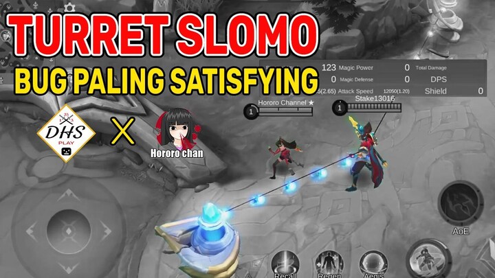 SATISFYING TURRET SLOMO | BUG Mobile Legends Terbaru