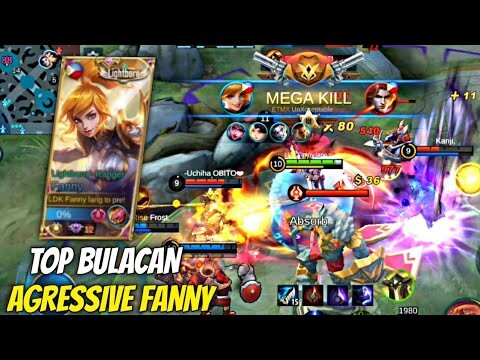 TOP BULACAN AGRESSIVE FANNY RANKED GAMEPLAY! | MLBB