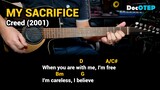 My Sacrifice - Creed (2001) Easy Guitar Chords Tutorial with Lyrics