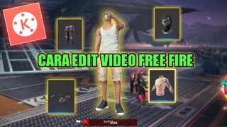 Cara edit video free fire set baju di kinemaster