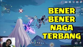 review naga terbang di Tower of fantasy