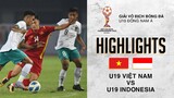 HIGHLIGHTS: U19 VIỆT NAM - U19 INDONESIA | ĐÔI CÔNG HẤP DẪN, GIẰNG CO ĐẾN PHÚT CUỐI