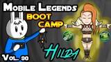 HILDA REVAMPED - TIPS, ITEMS, SPELL, EMBLEMS, AND GUIDE - MGL MLBB BOOT CAMP VOLUME 90
