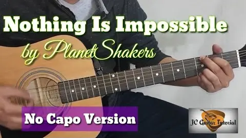 Nothing Is Impossible Planetshakers Guitar Chords Guitar Tutorial Bilibili