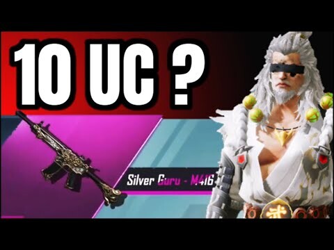 10 UC ? | YENİ NİHAİ SET | YENİ GÜMÜŞ GURU M416 | PUBG MOBILE