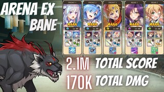 KonoSuba Fantastic Days- Bane Arena EX- Full Auto- 2.1M Total Score