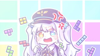 【เทตริส】ชนะสิบเกมรวดง่ายเกินไปแล้ว! พวกมือใหม่เอ๊ย! 【Kagura Mea】