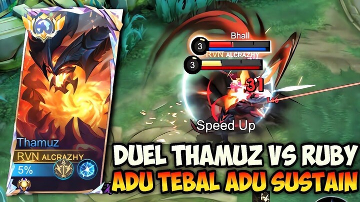 BUILD KHUSUS PLAYER THAMUZ SOLO RANK‼️GAMEPLAY TOP GLOBAL THAMUZ - MLBB