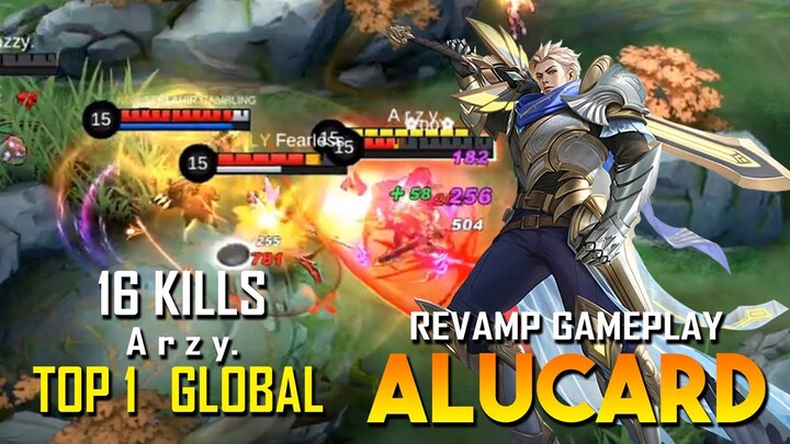 Alucard Revamp Gameplay! Top 1 Global Alucard by A r z y. [ Project Next] - Mobile Legends