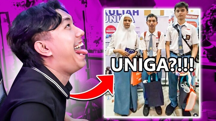 aku ingin kuliah di UNIGA 🤨 - MEME IG