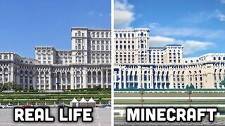 10 INSANE Real-Life Places We Built In Minecraft