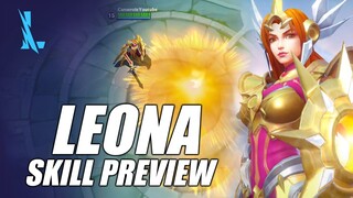 LEONA ABILITY PREVIEW: WILD RIFT