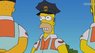 The Simpsons: Rohmer becomes the captain of the intersection guard to protect the safety of the beau