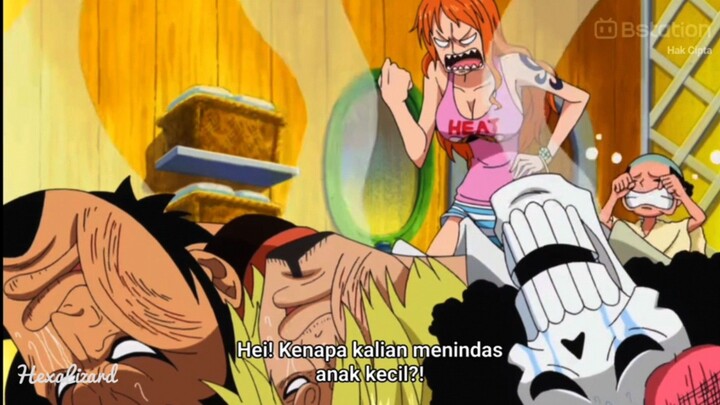 Moment Brook Sanji & Kinemon dihajar Nami 🤣.